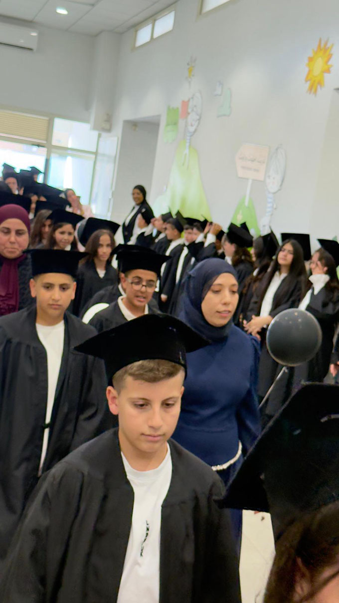 تخريج الفوج الثامن والعشرون في مدرسة المستقبل الابتدائية في جلجولية 